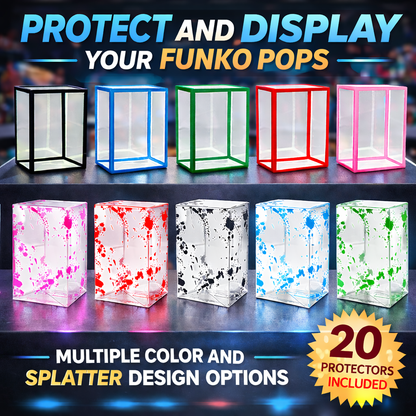Premium Funko Pop Protectors - Pack Of 20