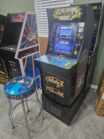 Galaga w/ Riser and Stool by Arcade1Up