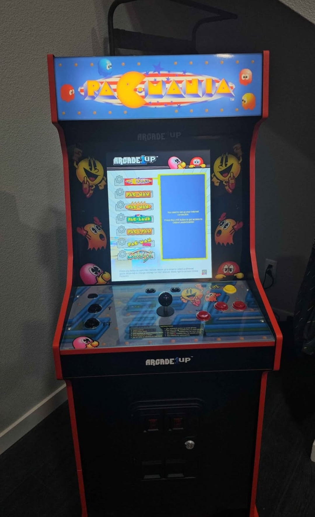 Pac-Mania w/ Riser by Arcade1Up