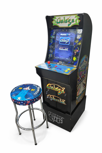 Galaga w/ Riser and Stool by Arcade1Up