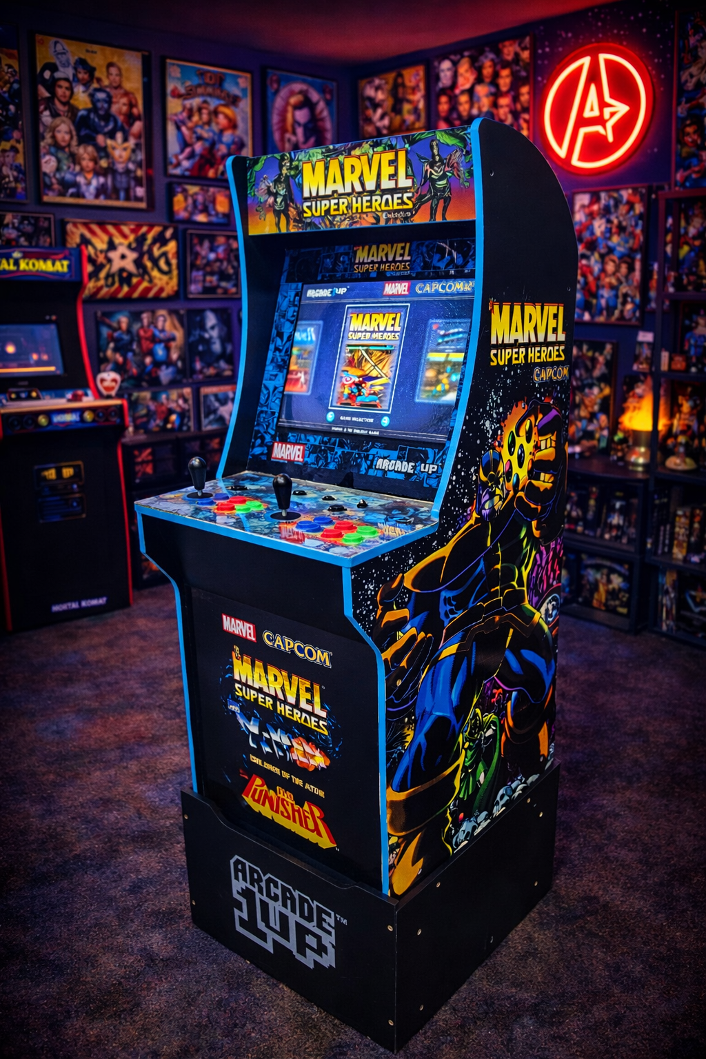 Marvel Super Heroes w/ Riser by Arcade1Up