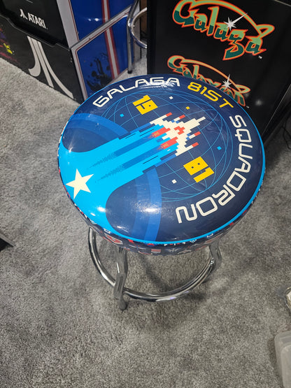Galaga w/ Riser and Stool by Arcade1Up